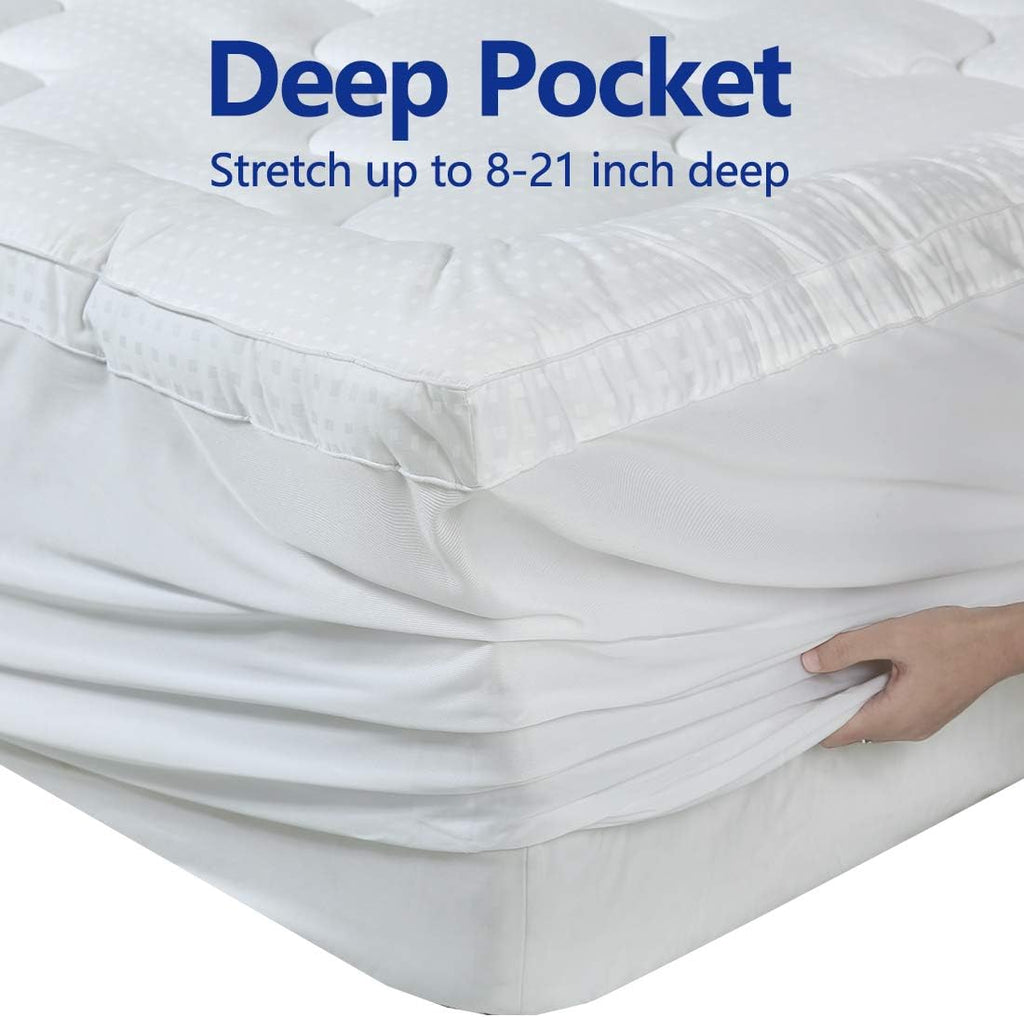 Queen Cotton Mattress Topper