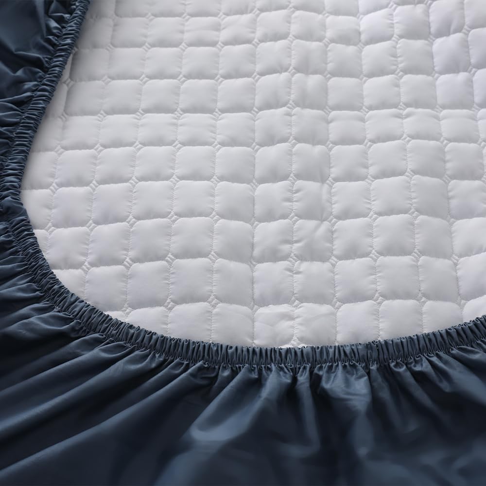 Cotton Queen Mattress Cover, Fits 16" Deep