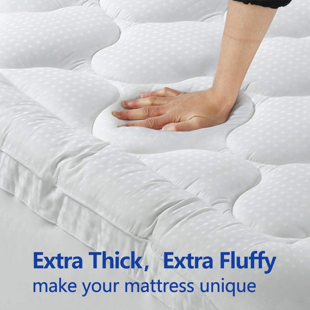 Queen Cotton Mattress Topper