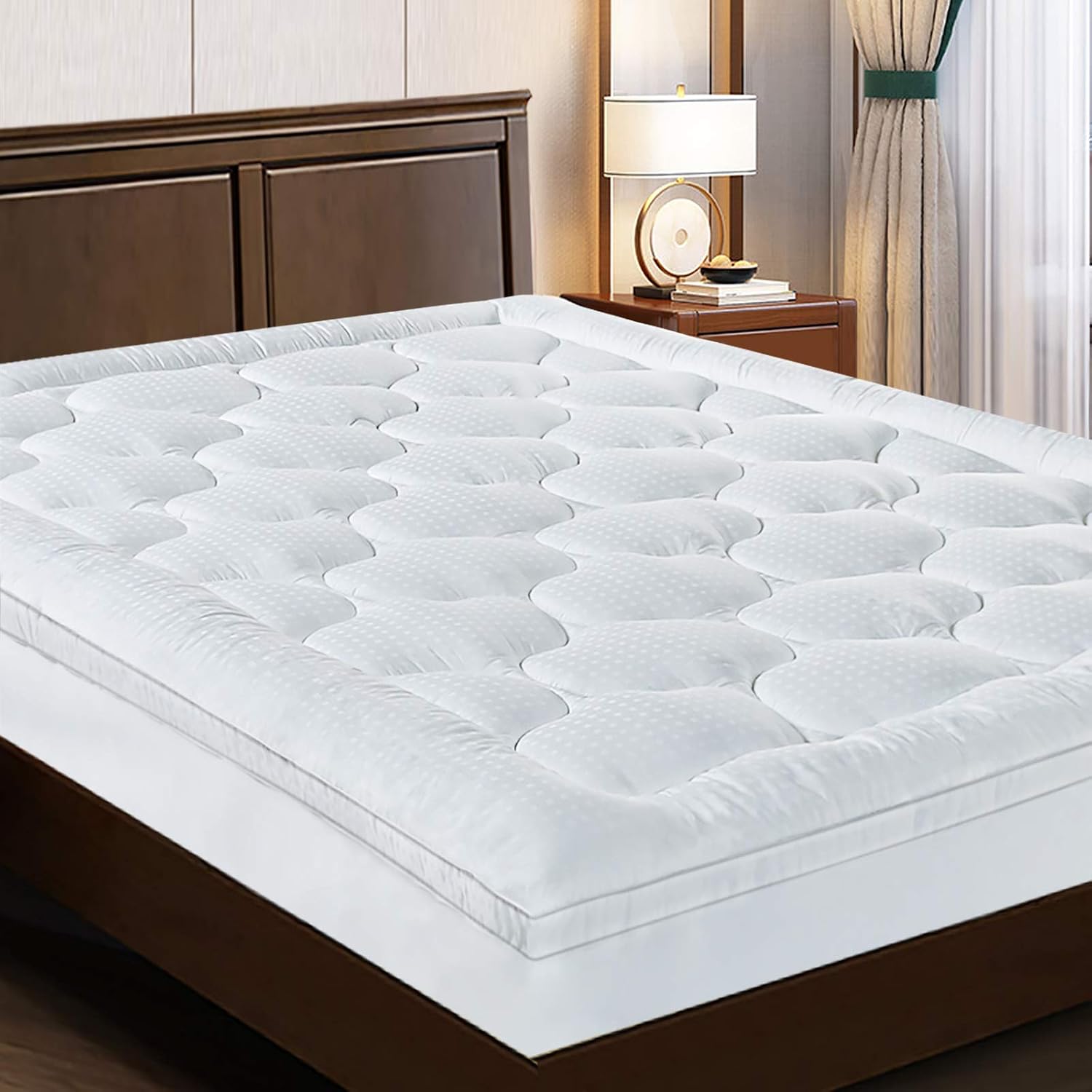Queen Cotton Mattress Topper
