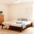 14" Full Platform Bed Frame with Metal Support