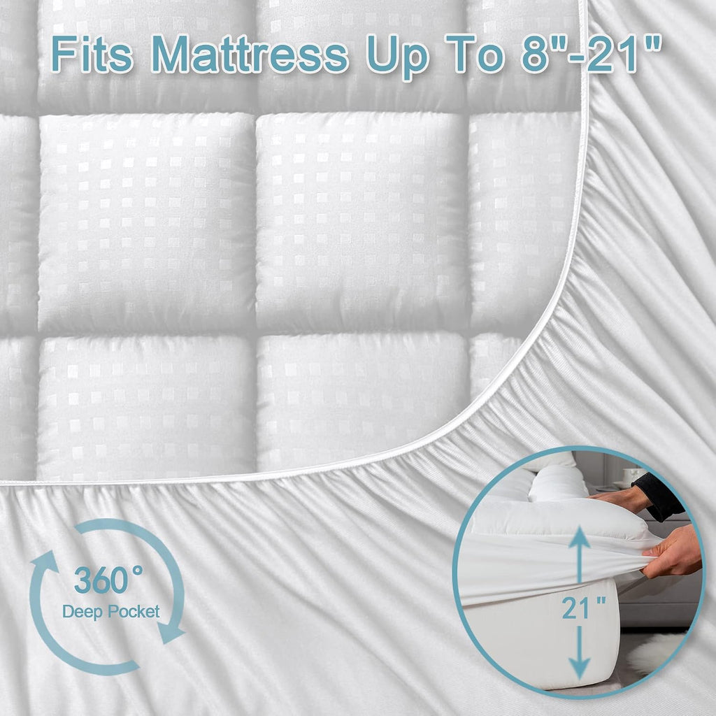 Queen Cooling Mattress Topper
