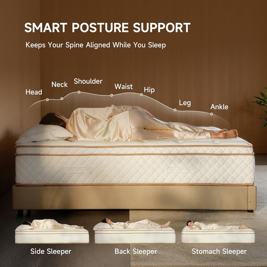 12" Hybrid Cooling Mattress
