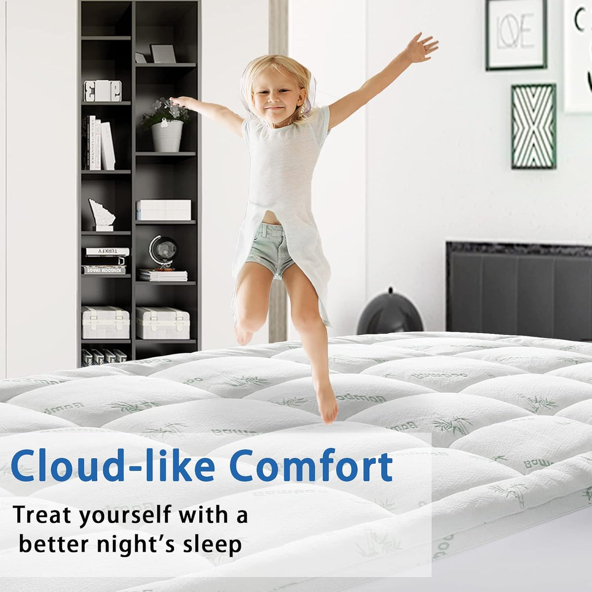 King Extra Thick Mattress Topper