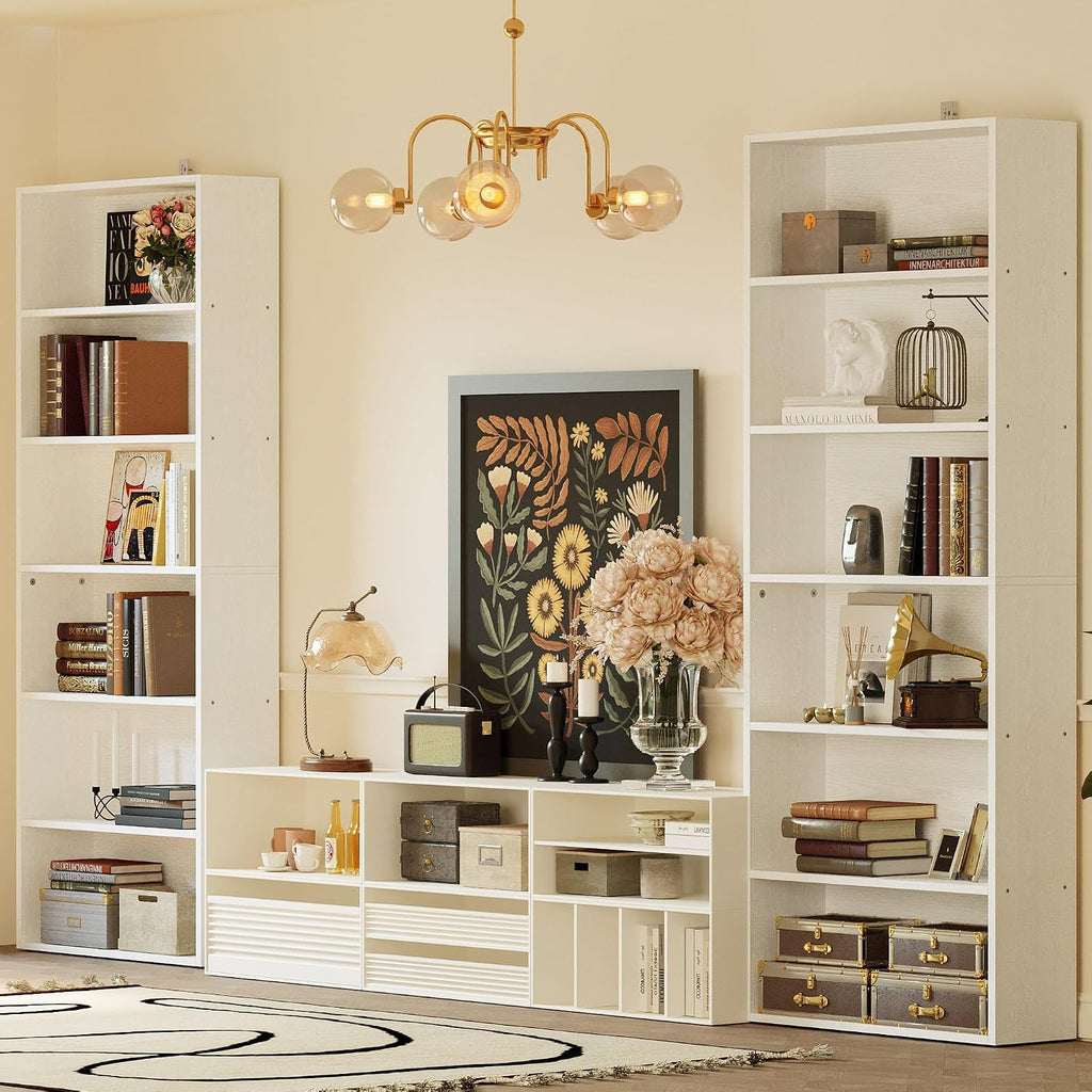 70" Tall 6-Tier Bookshelf