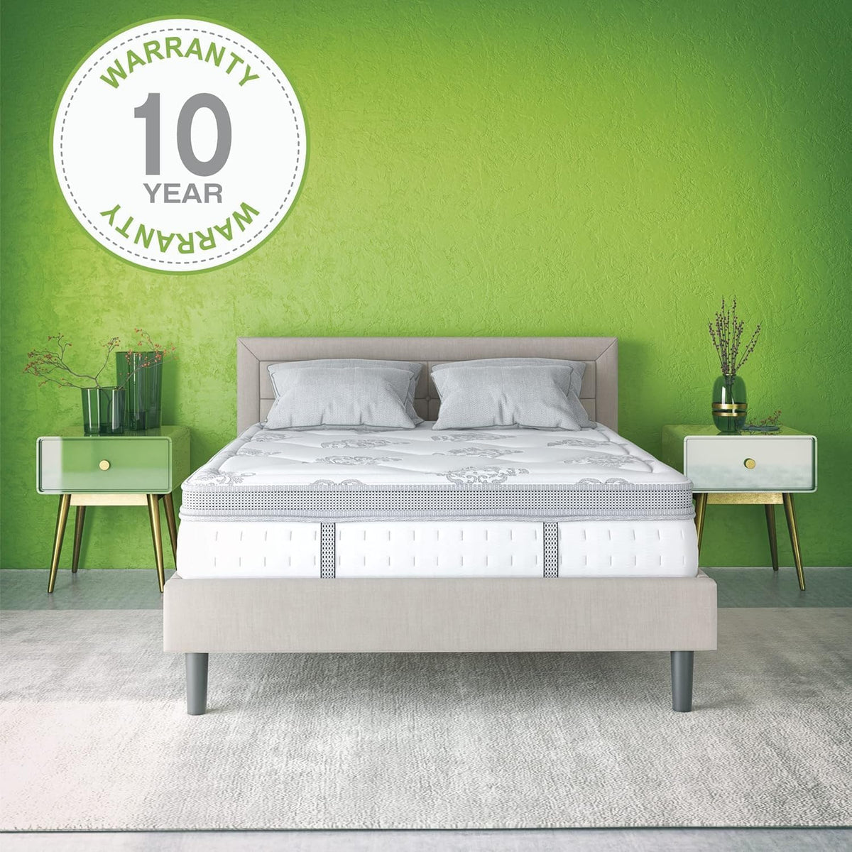 Brands Full 10" Hybrid Mattress