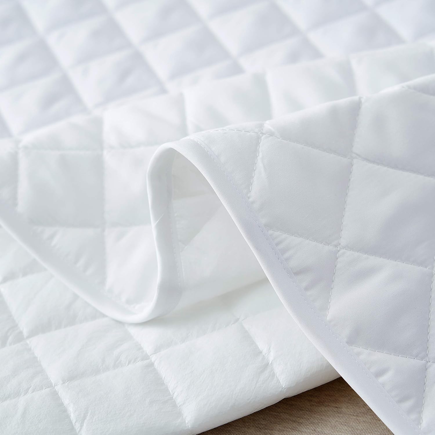 King Waterproof Quilted Mattress Protector