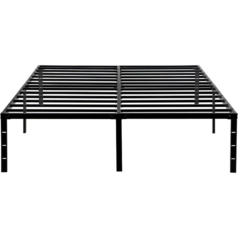 Queen Heavy Duty Metal Bed Frame with Storage