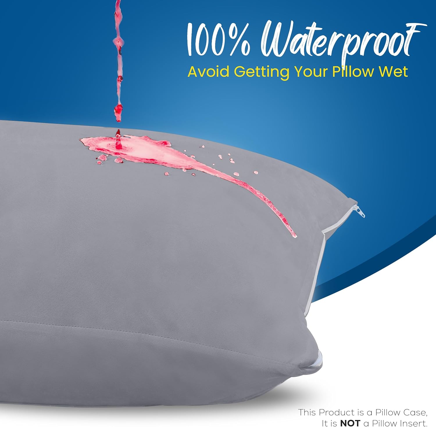 4 Pack Standard Pillow Protectors