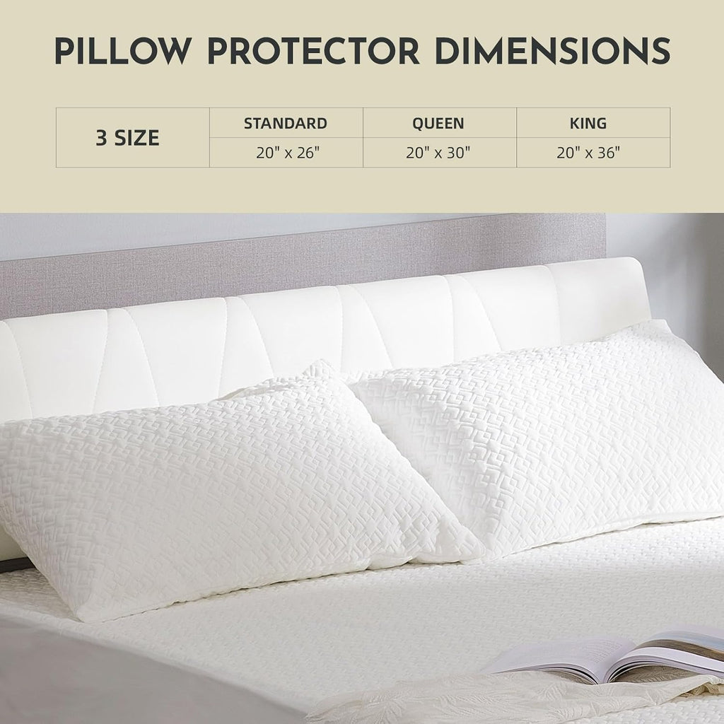 King Pillow Protector 2 Pack