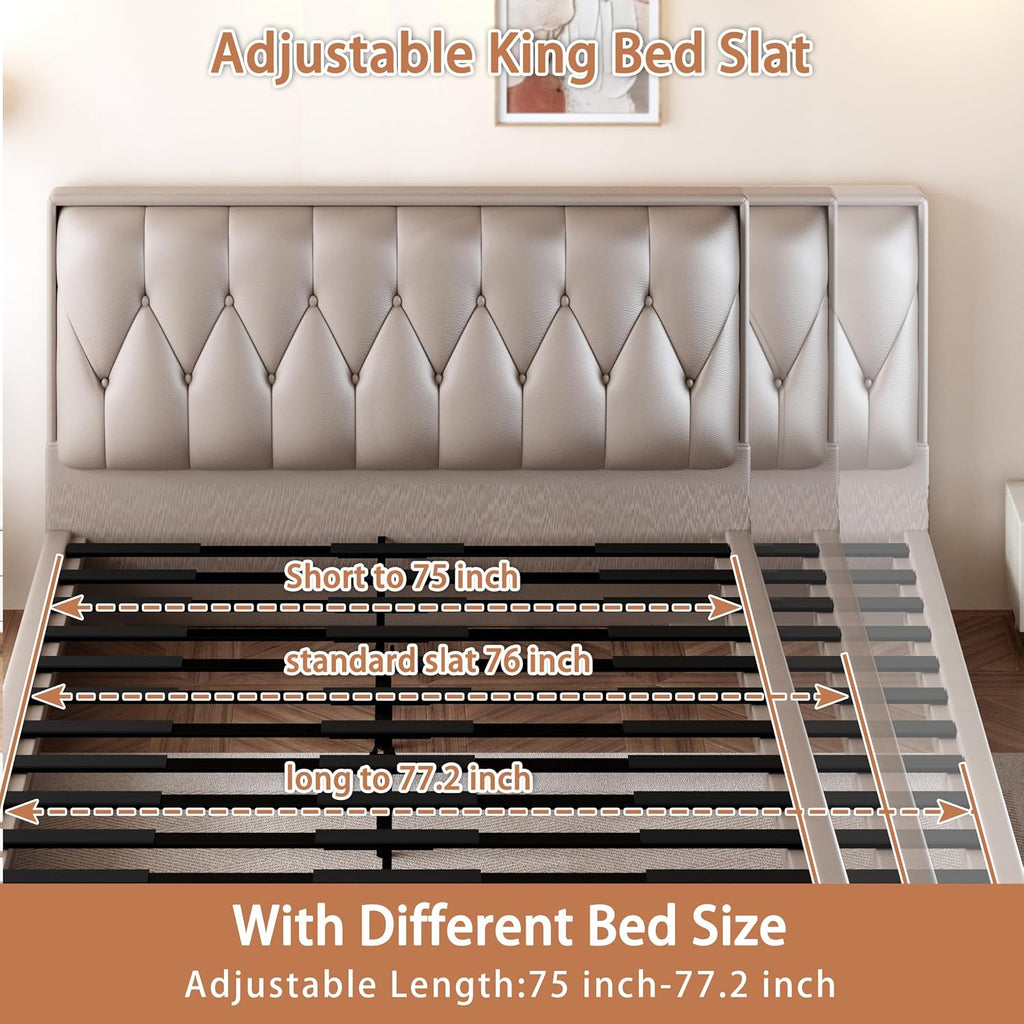 King Bed Frame Support Slats
