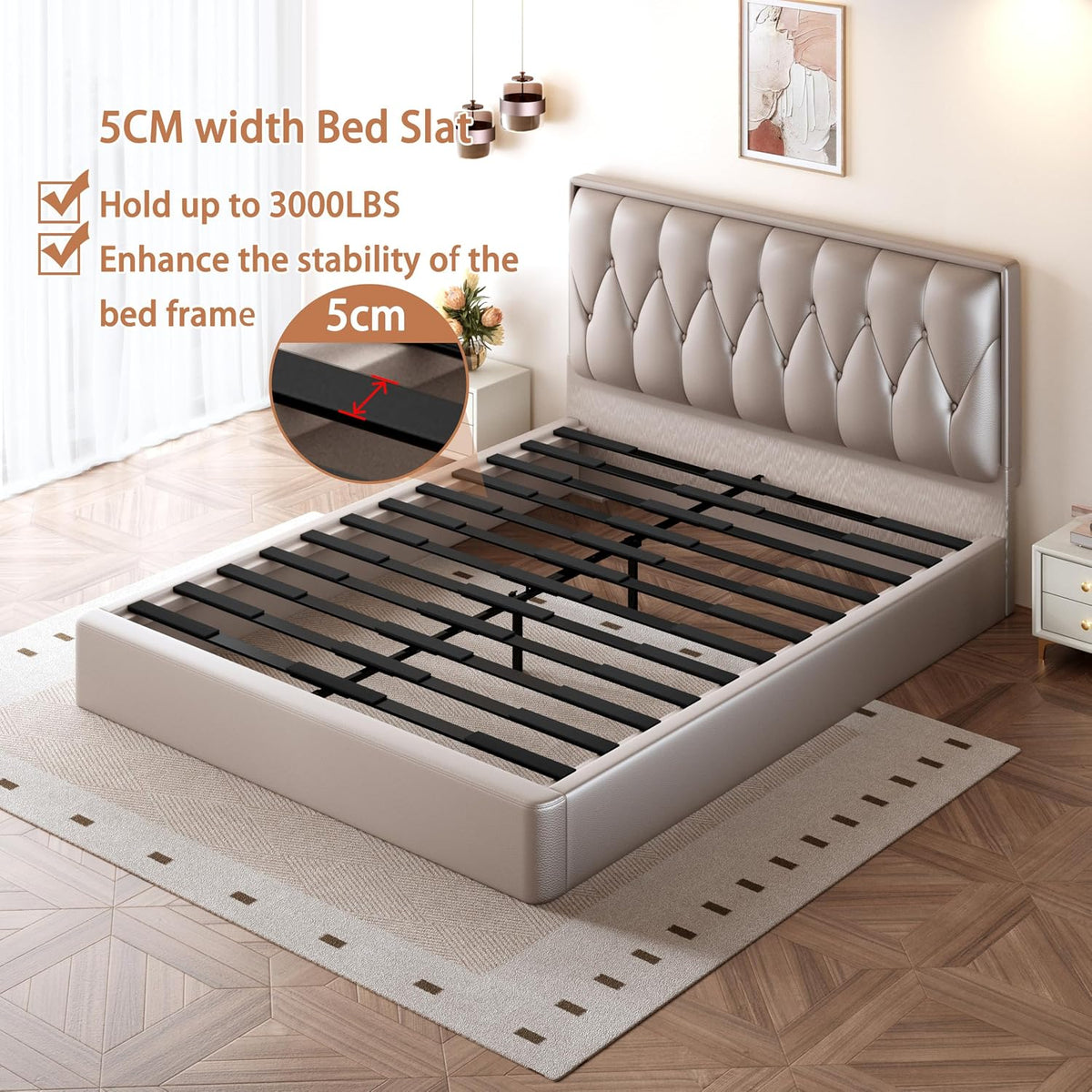 King Bed Frame Support Slats