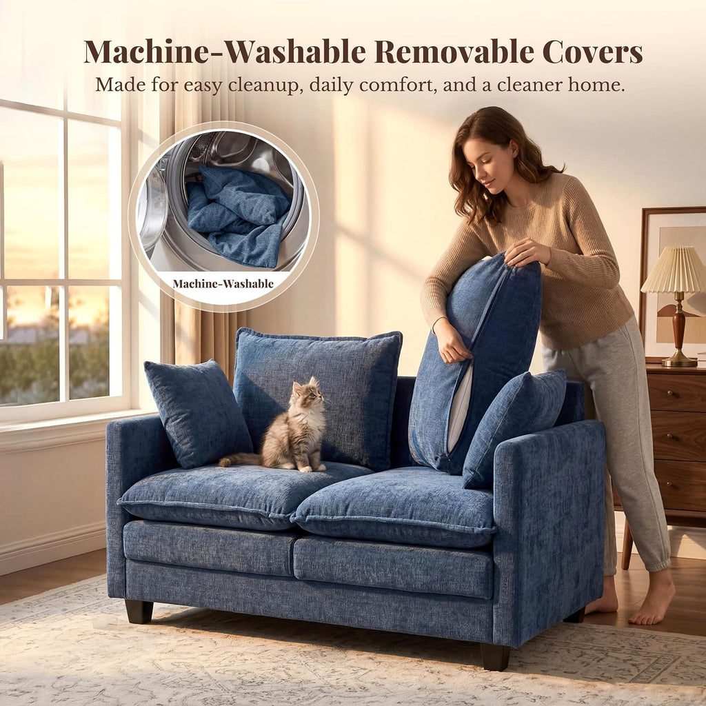 Cloud Loveseat with 3-Layer Cushion