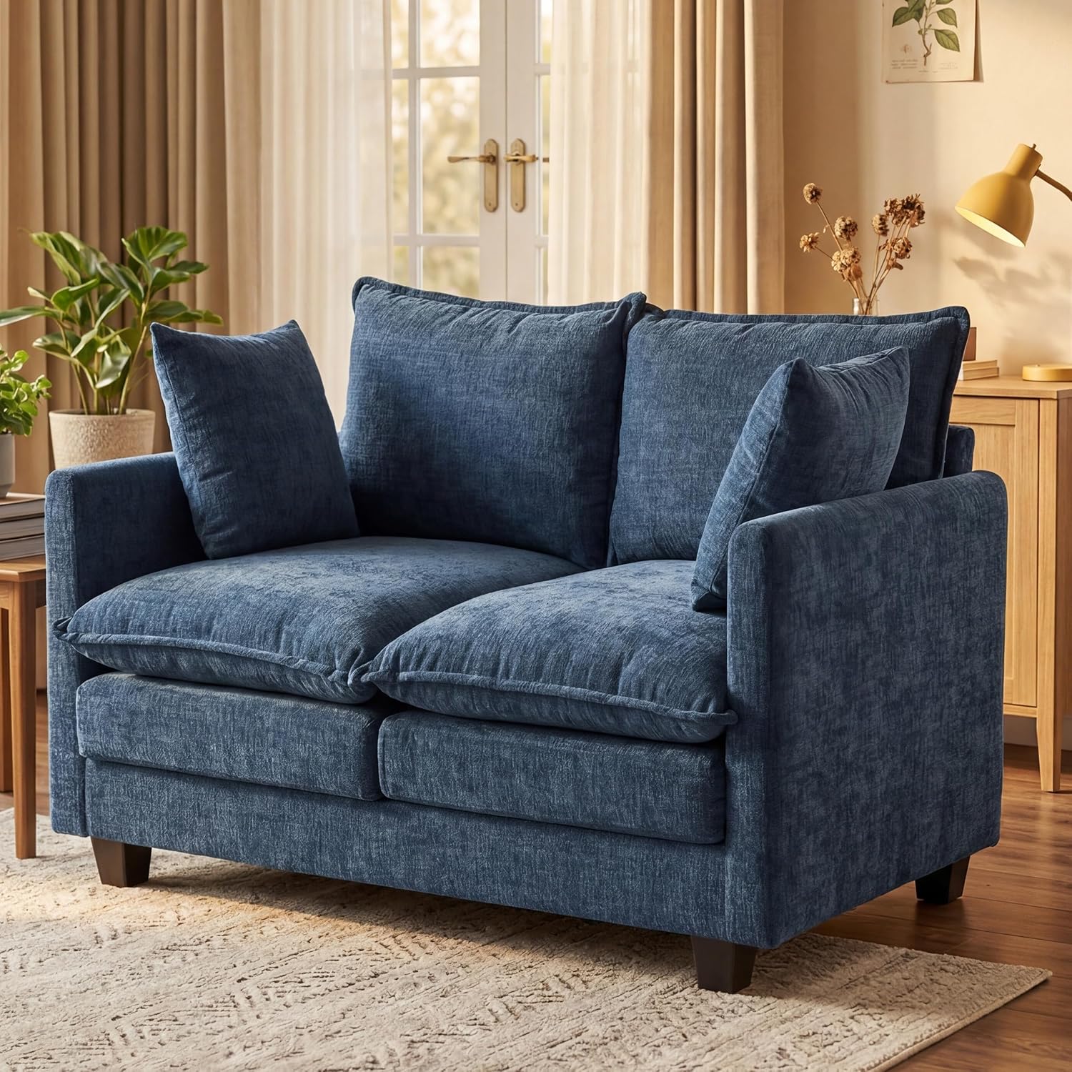 Cloud Loveseat with 3-Layer Cushion