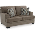 Brown Chenille Loveseat