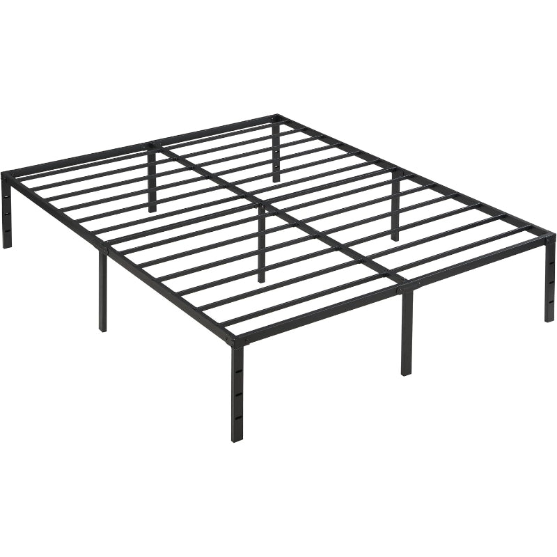 Queen Heavy Duty Metal Bed Frame with Storage