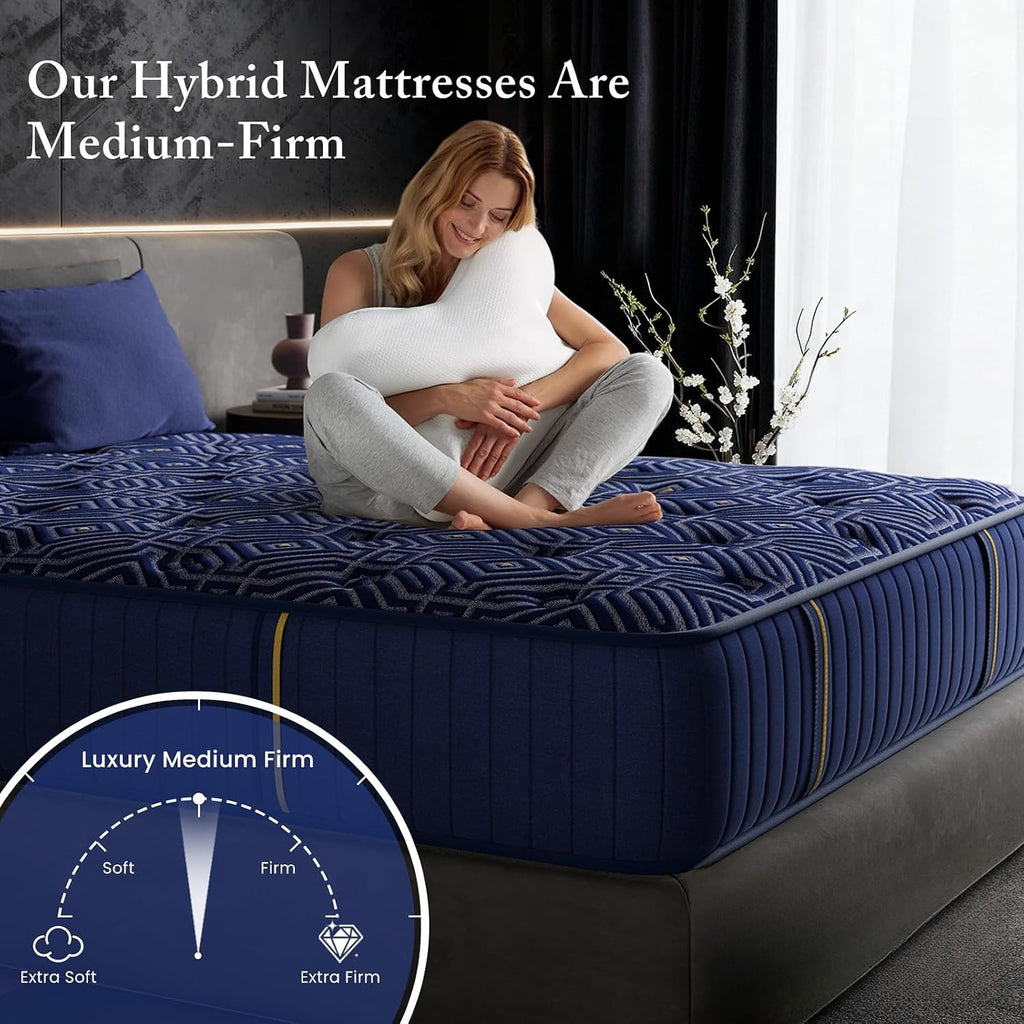 Queen 12" Hybrid Mattress